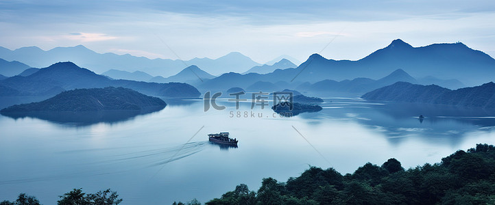 海兰之谜背景图片_上海兰白湖