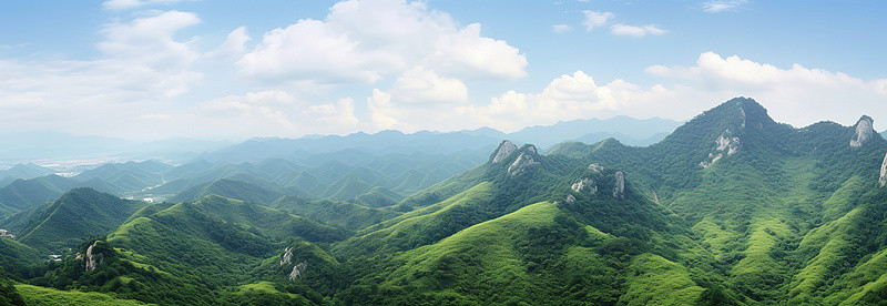 中国青山风景