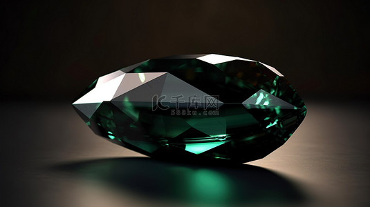玛瑙手镯背景图片_祖母绿黑玛瑙宝石的 3d 渲染