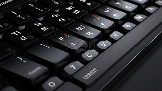 业务融合背景图片_黑色键盘上的合规键是业务与技术的融合