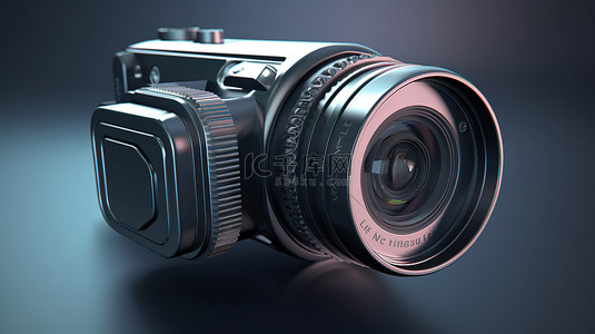 摄像机胶卷背景图片_数码摄像机的网页图标 3d 渲染