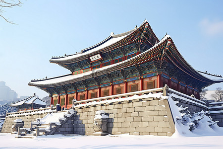 韩国 chompok 皇宫 冬宫