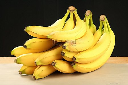 新鲜香蕉背景图片_一堆香蕉