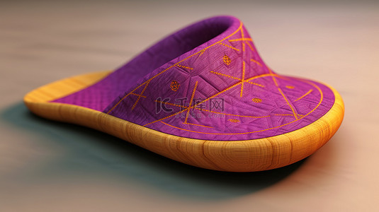 拖鞋设计的 3D 建模
