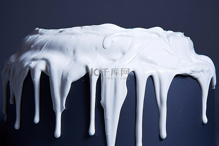 糖化学分子背景图片_白色糖霜是由某种白色粉末组成的