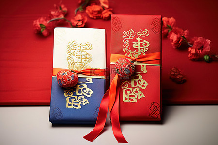 中国婚礼背景图片_中国新年礼物