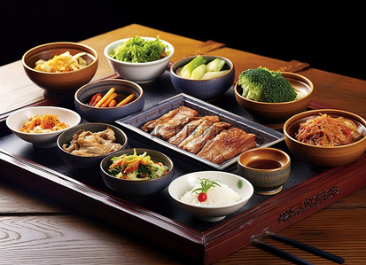 韩国餐厅 yaeseong 鱼开胃菜