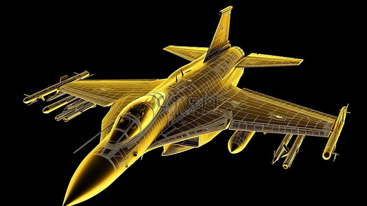 军用喷气式战斗机的时尚轮廓阴影中高速飞机的图像