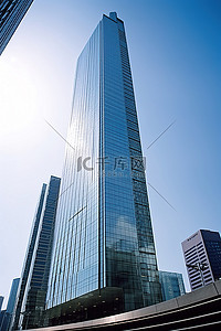 东京日本背景图片_inotokyo 摩天大楼的视图