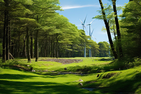 绿色森林风电项目