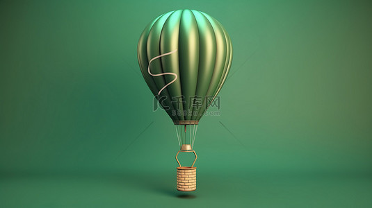 美元符号的象征性 3D 气球在通货膨胀规模上飙升至高水平，描绘了通货膨胀概念
