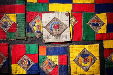 泰国海藻背景图片_泰国藏族护身符