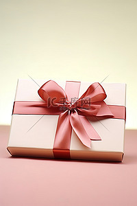 盒子里背景图片_带蝴蝶结的盒子里的礼品卡
