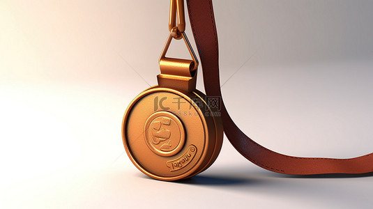 袋装 3d 奖牌硬币的图标