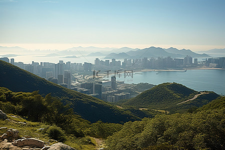 海洋旅行背景图片_清庆市国立公园
