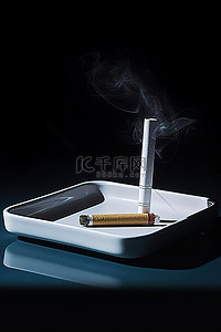 火机香烟背景图片_香烟盘上的香烟