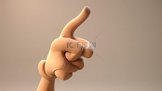 左右扭动的猪背景图片_动画 3d 手在袖子上指向或单击对象