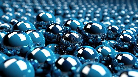 人工智能科技公司背景的人造球体的当代 3D 渲染插图