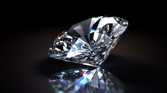 菱形蓝色背景背景图片_钻石设计的 3d 渲染