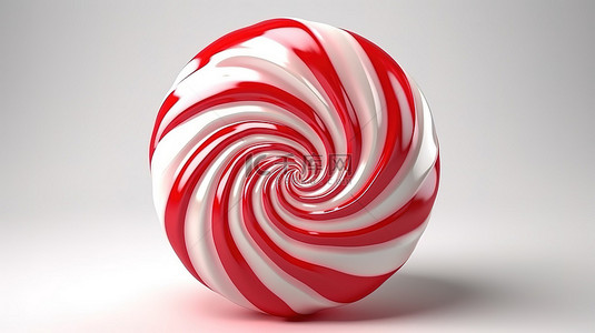 彩色糖果背景背景图片_3d 渲染中的薄荷糖漩涡