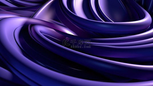 碰撞紫色背景图片_3d 呈现紫色和深蓝色色调的抽象背景