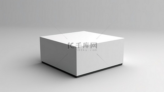红色礼包背景图片_盒子 3d 渲染在垂直位置放置在白色表面上