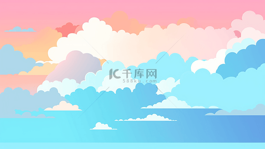 天空彩色背景