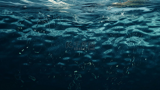海浪边框背景图片_水碧蓝的海洋