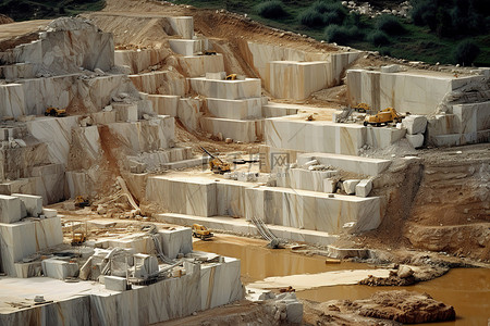 黎巴嫩共和国背景图片_黎巴嫩南部的拜雷采石场