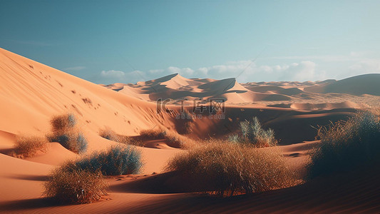 热带沙漠沙尘沙丘