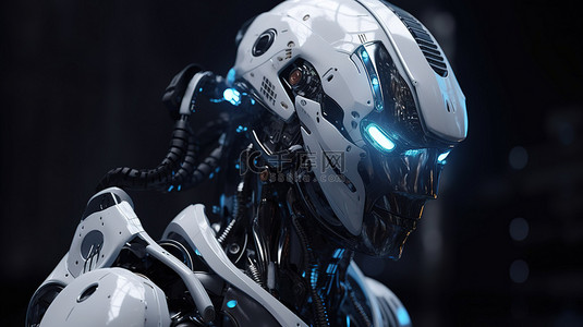 网络卫士背景图片_机器人先进技术展望人工智能发展的未来
