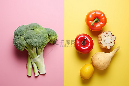 蓝丝是什么背景图片_一张显示我们吃什么以及如何选择蔬菜的照片