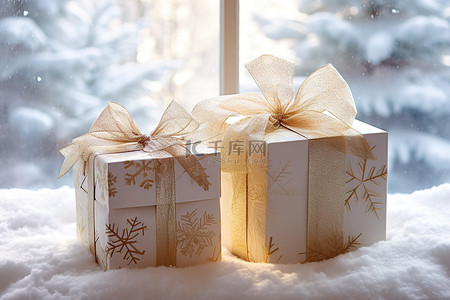 圣诞礼物包装和节日包装