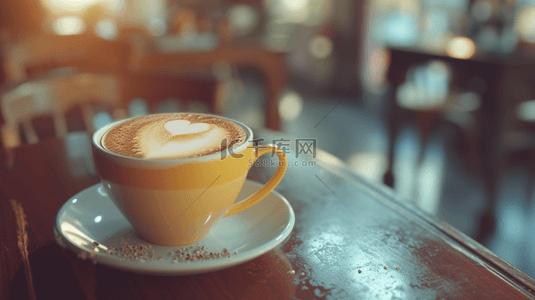 热气背景图片_一杯温馨暖心的咖啡饮品图片17