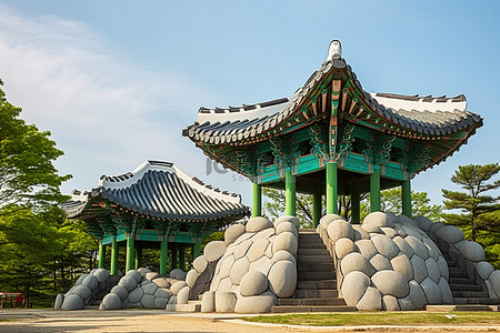 韩国南部的陈先生和王后庄园