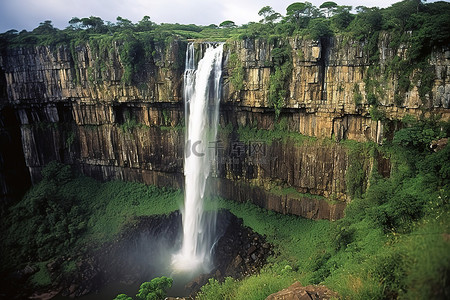 非洲瀑布 柏树瀑布