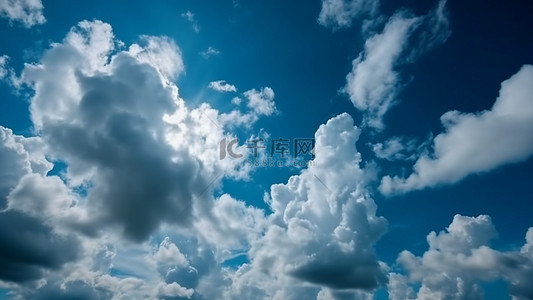 天气雨背景图片_天空多云天气背景