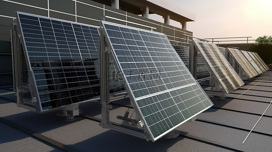 用于 3d 能量守恒的创新太阳能电池板设计