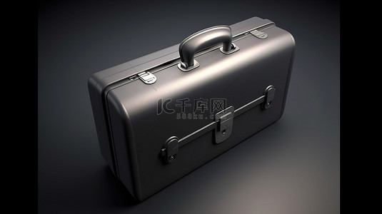 公司招聘背景图片_专业公文包或旅行箱 3D 渲染的三维描绘