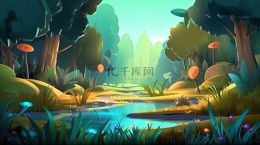 动画背景图片_动画背景素材图片_千库网