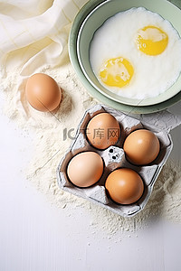 鸡蛋和糕点食谱