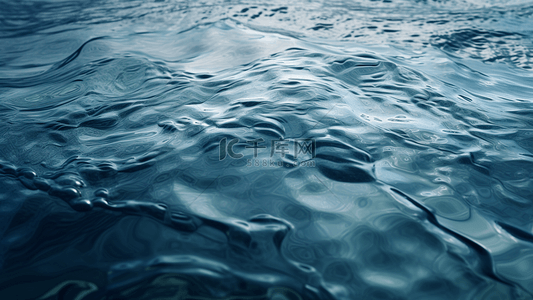 水蓝色水纹水波背景