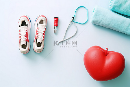 花式跳绳背景图片_保持健康和预防心脏病的最佳方法