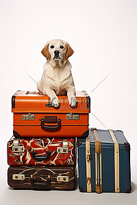 储物背景图片_Top Dog 储物旅行行李箱套装
