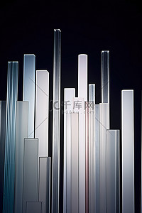 一组塑料管的图像