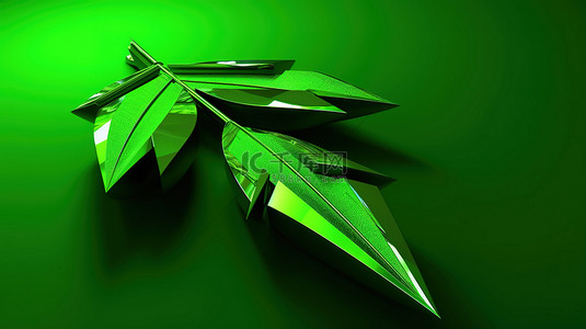 绿色箭头背景图片_绿色箭头的 3d 标志