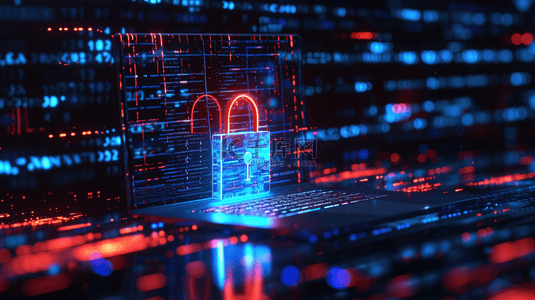 电脑数据网络密码锁的背景1