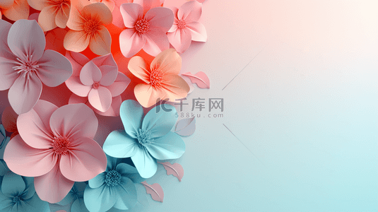 花瓣设计背景图片_彩粉色平面平铺花朵花瓣设计的背景10