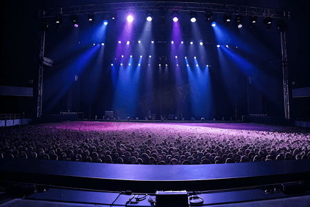 大型舞台灯光效果摄影图3