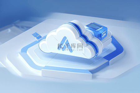 客服icon背景图片_金融商务办公3D立体ICON图标背景3